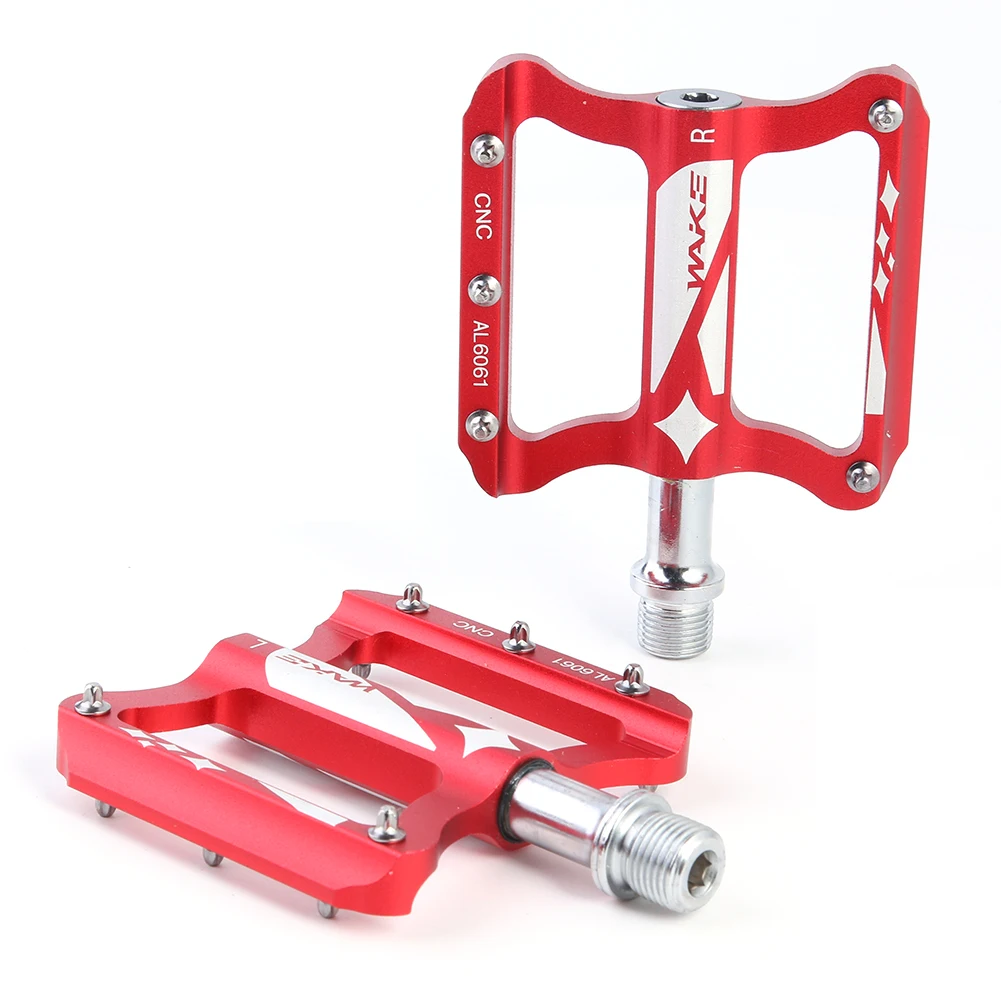 

Aluminum Bicycle Foot Pedal Cycling Pedal Parts Folding Road Bike Lightweight For Outdoor Cycle Biking Entertainment Bike Part