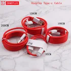 Оригинальный зарядный кабель USB Type-C для OnePlus 65T53T3, 4A, 0.35-2 м