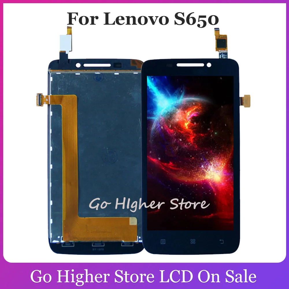 Для Lenovo S650 ЖК дисплей Сенсорная панель в сборе запасные части 960x540|screen lcd|lcd screen