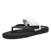 new arrival 2021 summer mens slippers garden beach sandals open toe flip flops slides men non slip sole massage water footwear