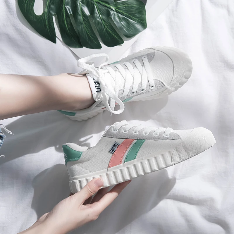 Кроссовки для девочек Повседневная обувь Смешанные цвета Весна 2020 Модные тренды