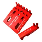 Линейка из алюминиевого сплава для измерения глубины с шкалой, линейка для деревообработки, линейка для пилообразных зубов, маркировочные инструменты для измерения