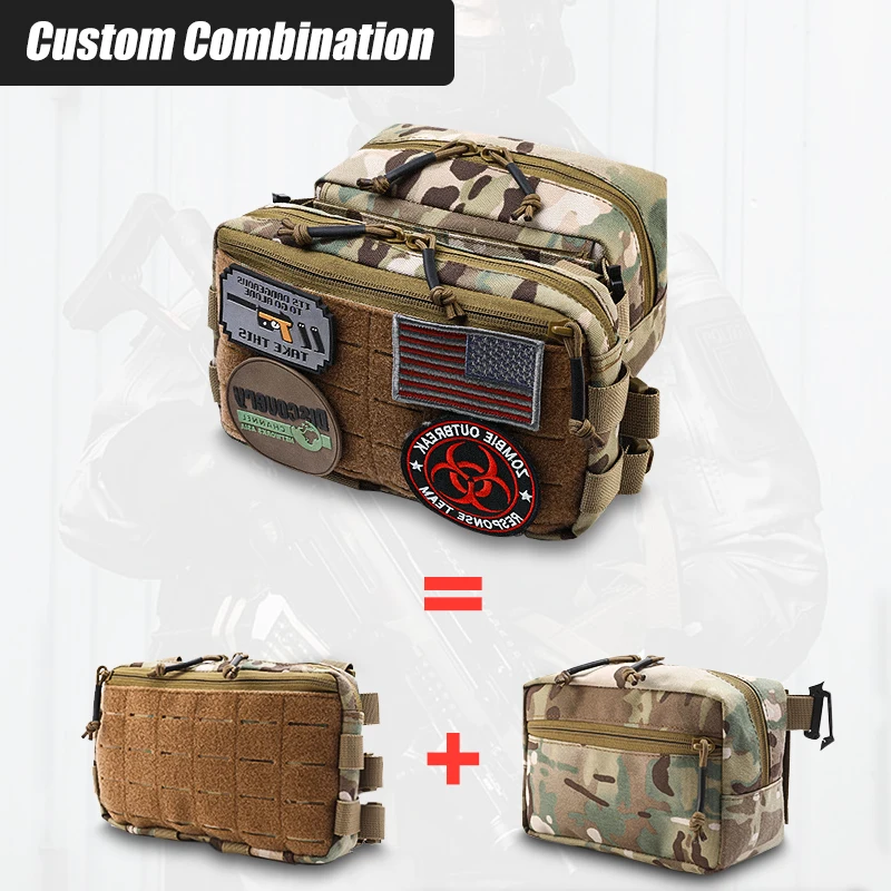 1000D нейлоновая сумка через плечо с системой Молле спортивные сумки для