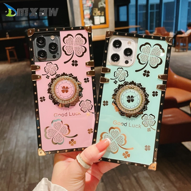 Роскошный чехол со стразами для Xiaomi mi 11 Pro Ultra Lite 9T Poco X3 NFC M3 X2 квадратный