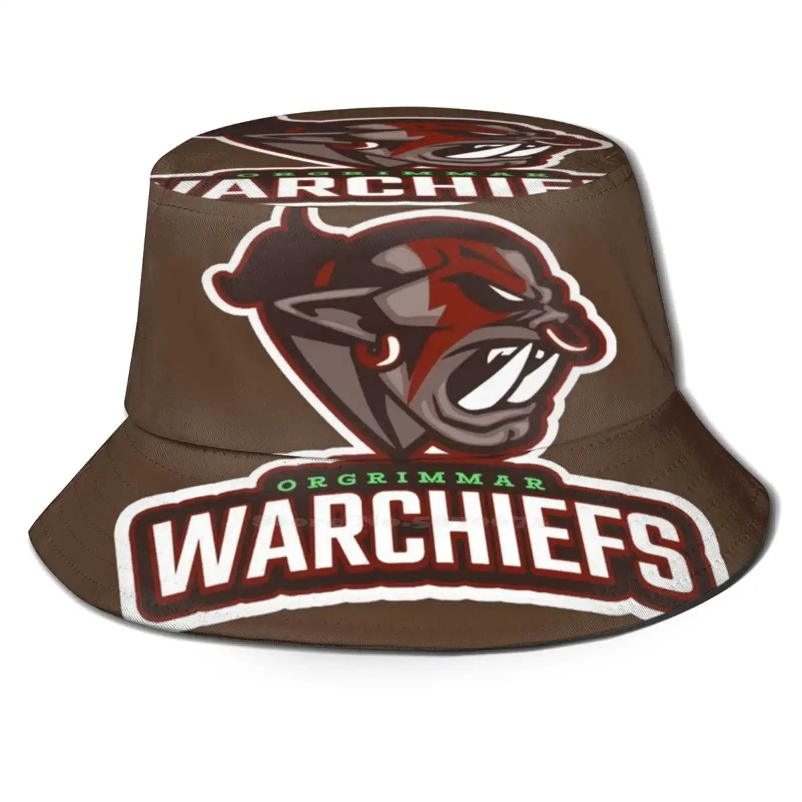 Оргриммар Warchiefs Afl Азерот Футбол Лига печатная Панама по Шапки солнце Кепки Wow