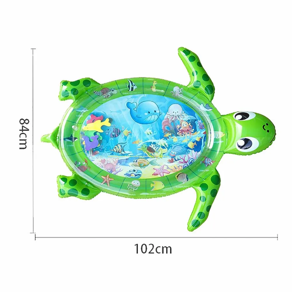 

Summer Inflatable Water Mat Baby Water Play Mat Infant Tummy Time Playmat Toddler For Baby Fun Activity Kids Play Center