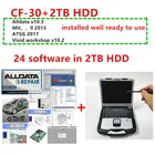 Горячее предложение 2021, программное обеспечение Alldata V10.53 m. ch.on-ded 5 2015 atsg Vivid мастерская elsawin 24 В ТБ hdd с CF19 Toughbook, готовый к использованию