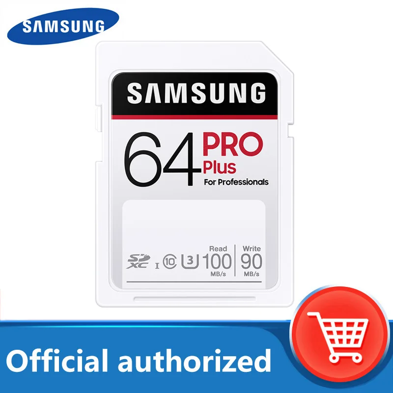 SAMSUNG Pro Plus SD Card 64 Гб карты памяти 32 новый флеш карта 128 ГБ 256 класс скорости 10 U3 для