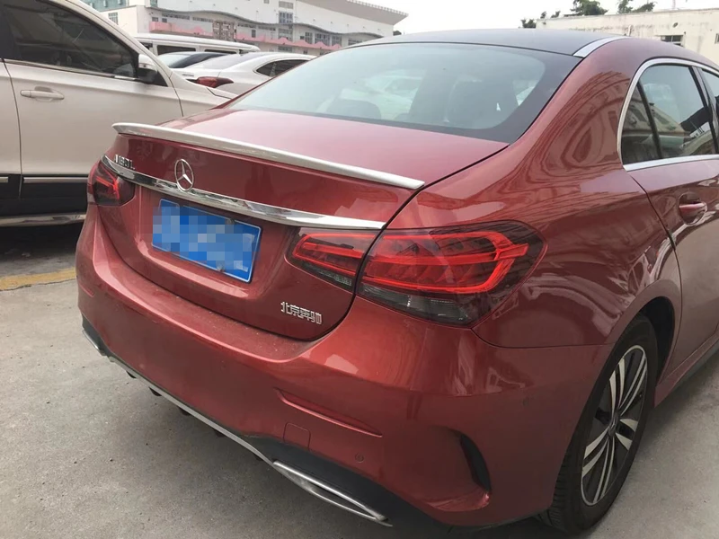 Спойлер для Mercedes-Benz W177 2019-2020 спойлер заднего крыла из АБС-пластика Benz W77 A180 250 200 |