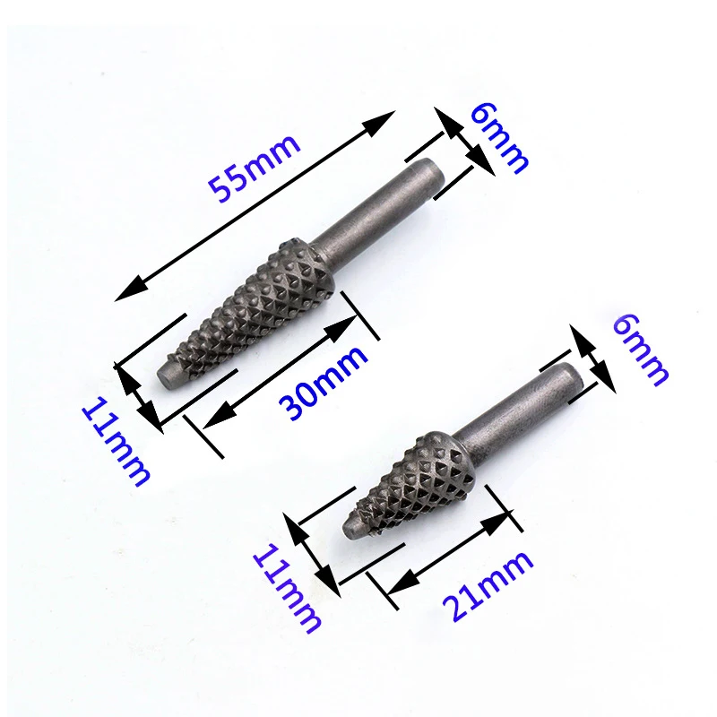 Вращающиеся заусенцы Rasp файл резьба полировка древесины поверхности пластмасс