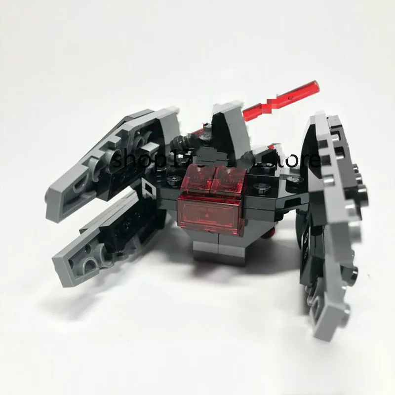10896 A-Wing Vs. TIE глушитель серии микробойцы строительные блоки кирпичи Детский