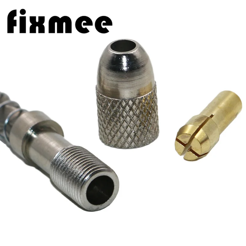 Полуавтоматическая мини ручная дрель алюминиевая спираль ручной Зажимной