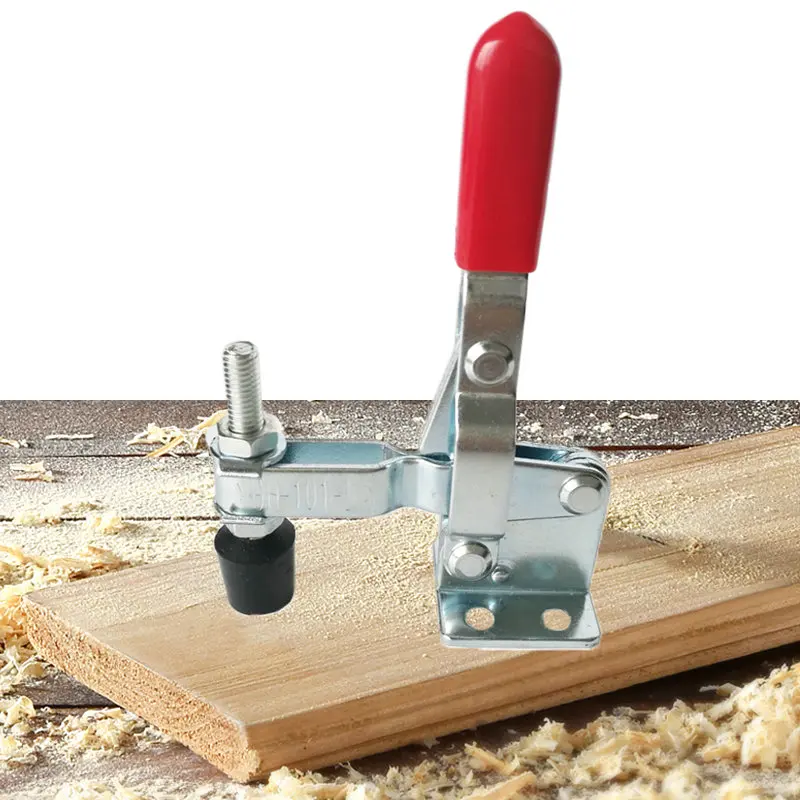 

1 шт., вертикальный рычажный зажим с быстроразъемной ручкой, 50 кг