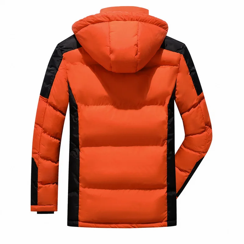 Men Winter Warm Thick Long Parkas Men 2022 New Waterproof Hooded Parkas Jacket Coat Men Autumn Outwear Fashion Casual Parkas Men