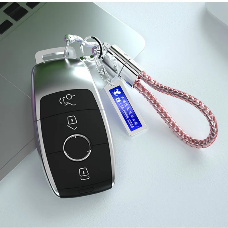 Автомобильная цепочка для ключей новинка плетеная из искусственной кожи