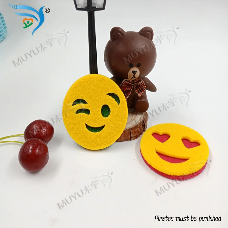 Smiley face muyu режущая высечка- новая деревянная форма режущие штампы для скрапбукинга MY197003
