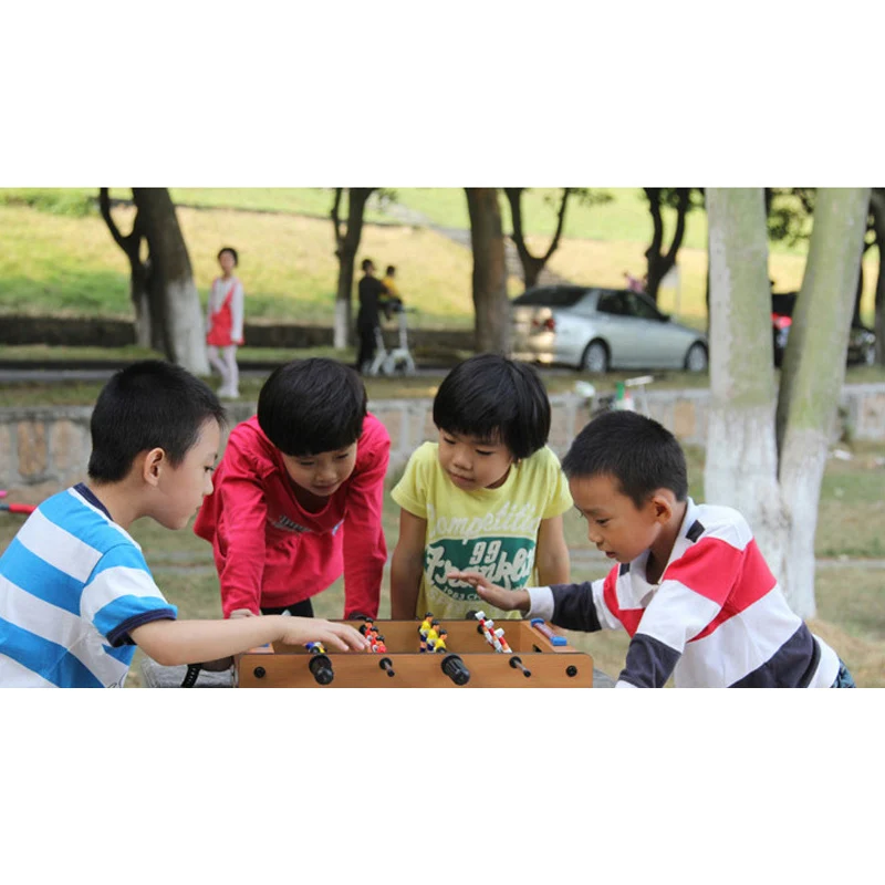 

Football Table Easily Assemble Wooden Mini Football Soccer Table for Family Bars Parties YH-17