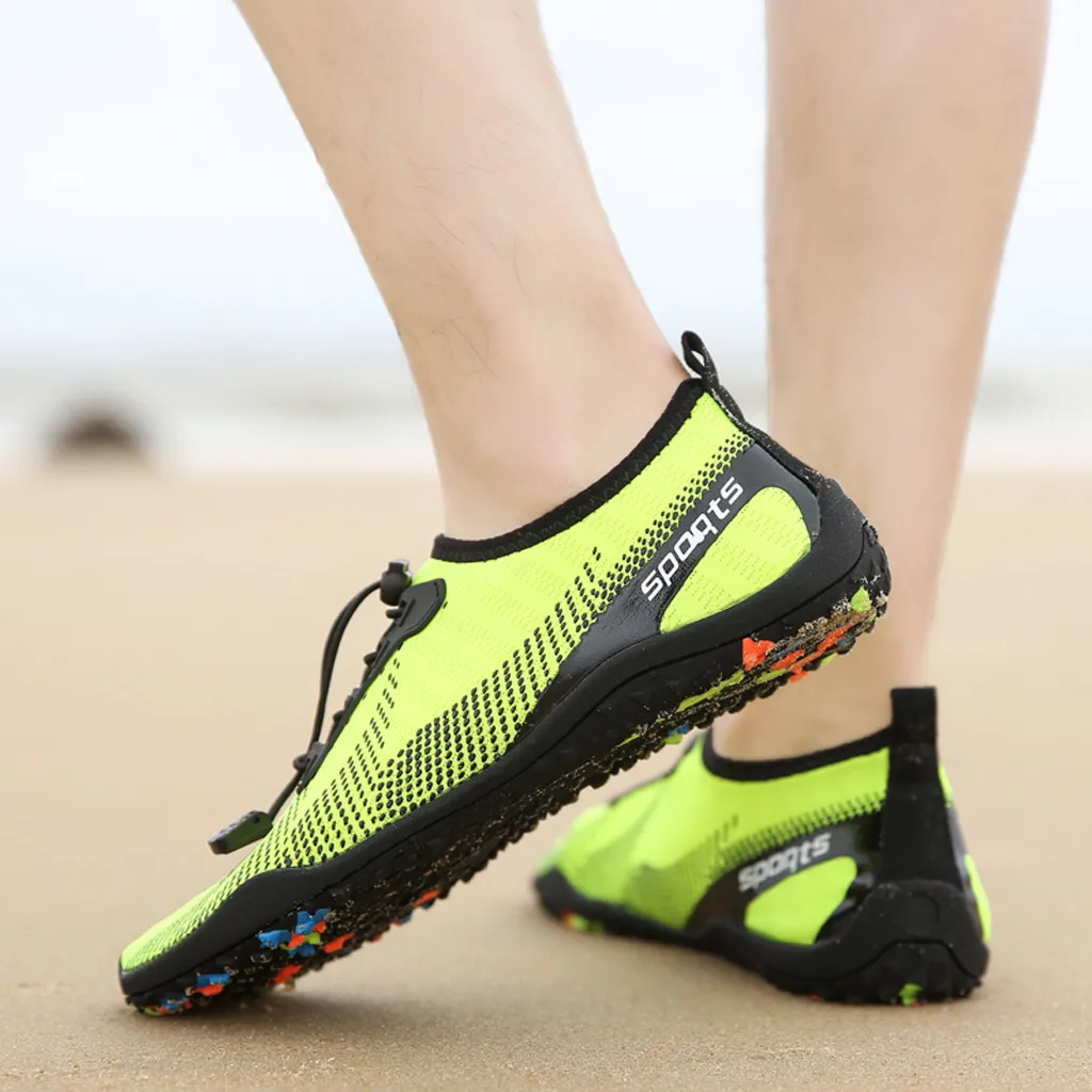 Пляжная обувь 2020 года Обувь для плавания Легкая спортивная Aqua Дышащая без