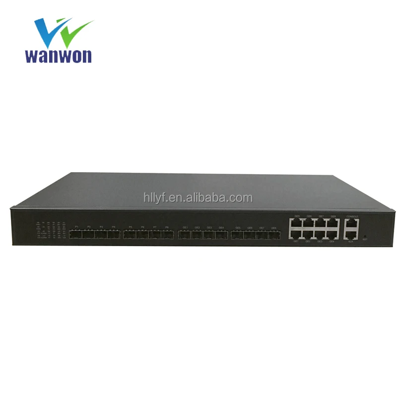 

Olt 1:128 раздельный порт Epon Olt Gepon Olt 2 16 Pon