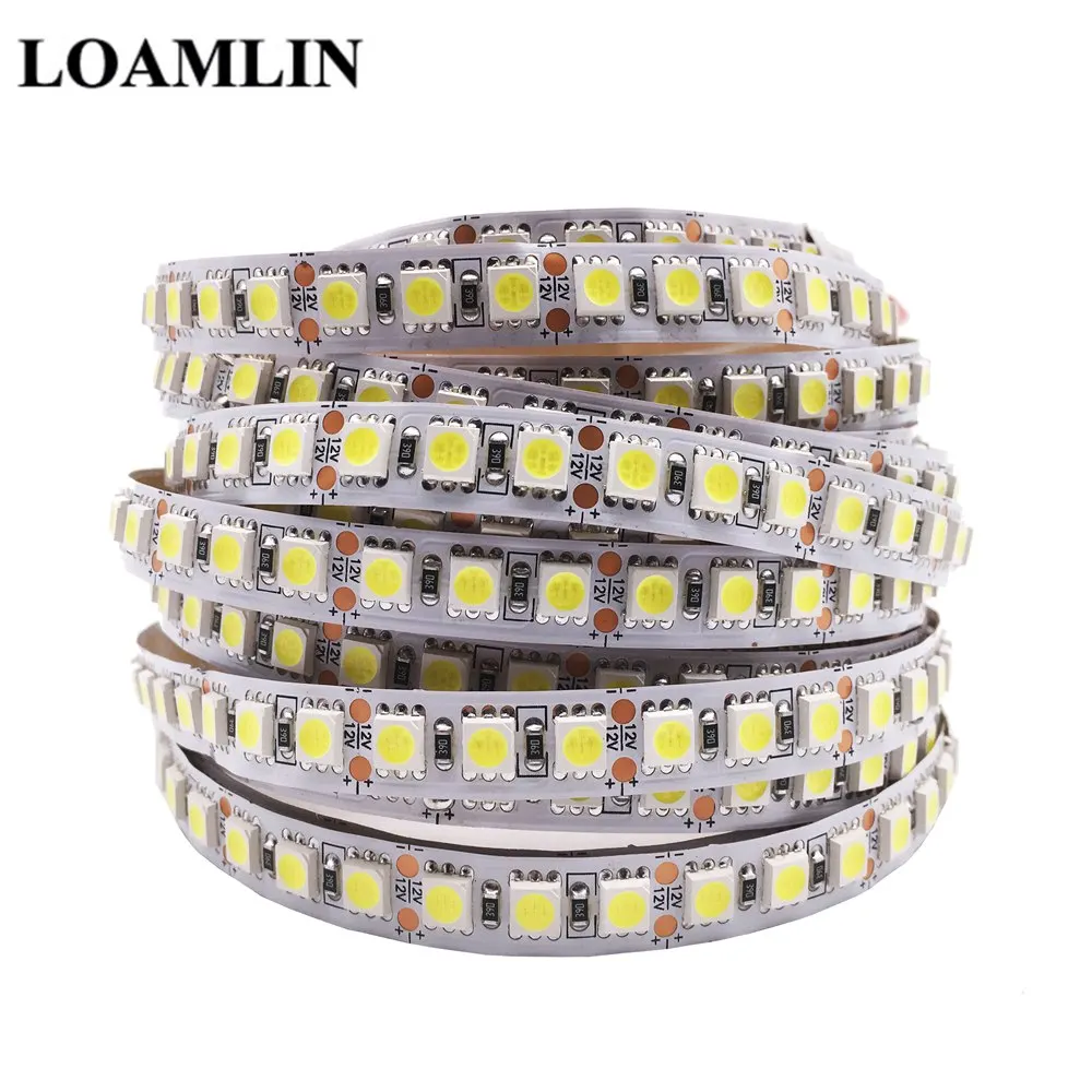 RGB лента на 1 м 5 120 светодиодный s/m SMD 5050 с теплым светом оранжевый синий