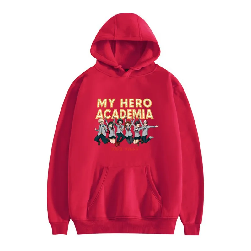 

My Hero Academia Men Female Hoodies Autumn Casual Pullover Sweats Hoodie Fashion Sweatshirts Japan Anime Hip Hop Sweatshirt coat