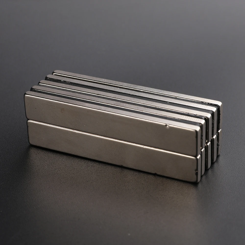 

Very Strong N50 100PCS 60mm X 10mm X 3mm Cuboid Rare Earth Big Neodymium Block Magnet Grade High Quality 60*10*3