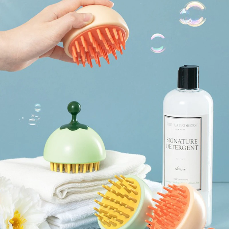

Handheld ABS Scalp Shampoo Massage Brush Washing Shower Hair Comb Head Meridian