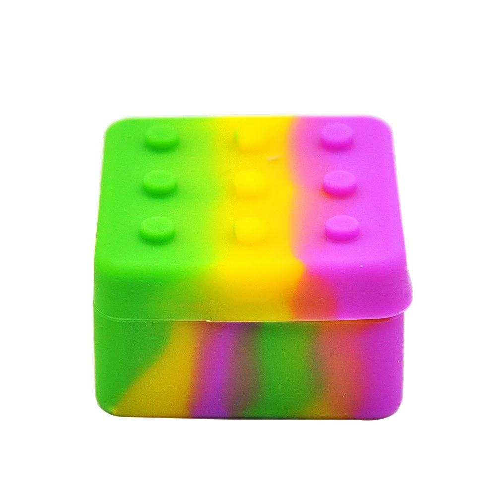 Новый силиконовый мини контейнер для таблеток индивидуальная квадратная