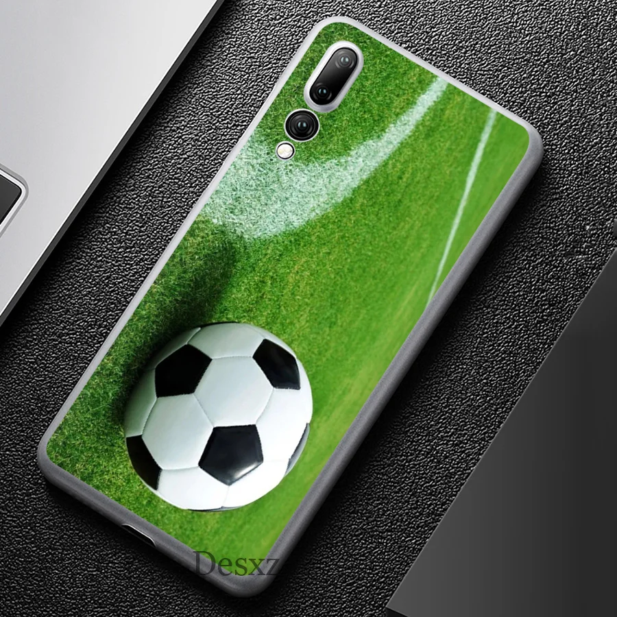 Чехол для телефона футбольного мяча водного горения огненных видов спорта huawei P