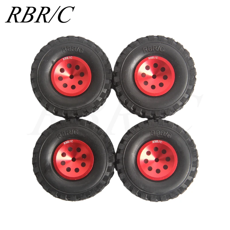 

RBR/C WPL D12 D42 Off-Road Climbing Remote Control Truck Car Model Modified Toys Simulation Solid Metal Tire DIY Upgraded R613