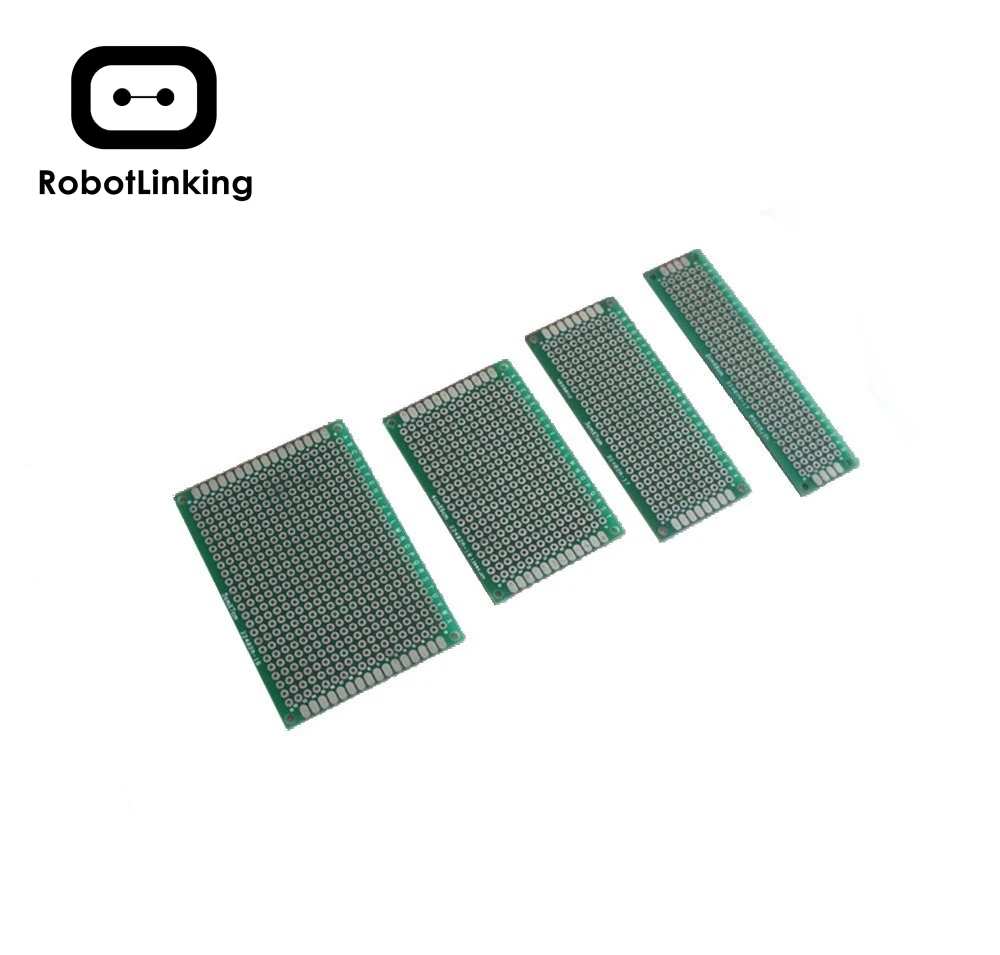 Бесплатная доставка 4 шт. 5x7 4x6 3x7 2x8 см двухсторонний медный Прототип pcb