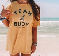 Yeah Buoy  Fish Boating T-shirt Cotton Men T shirt New TEE TSHIRT Womens unisex Fashion