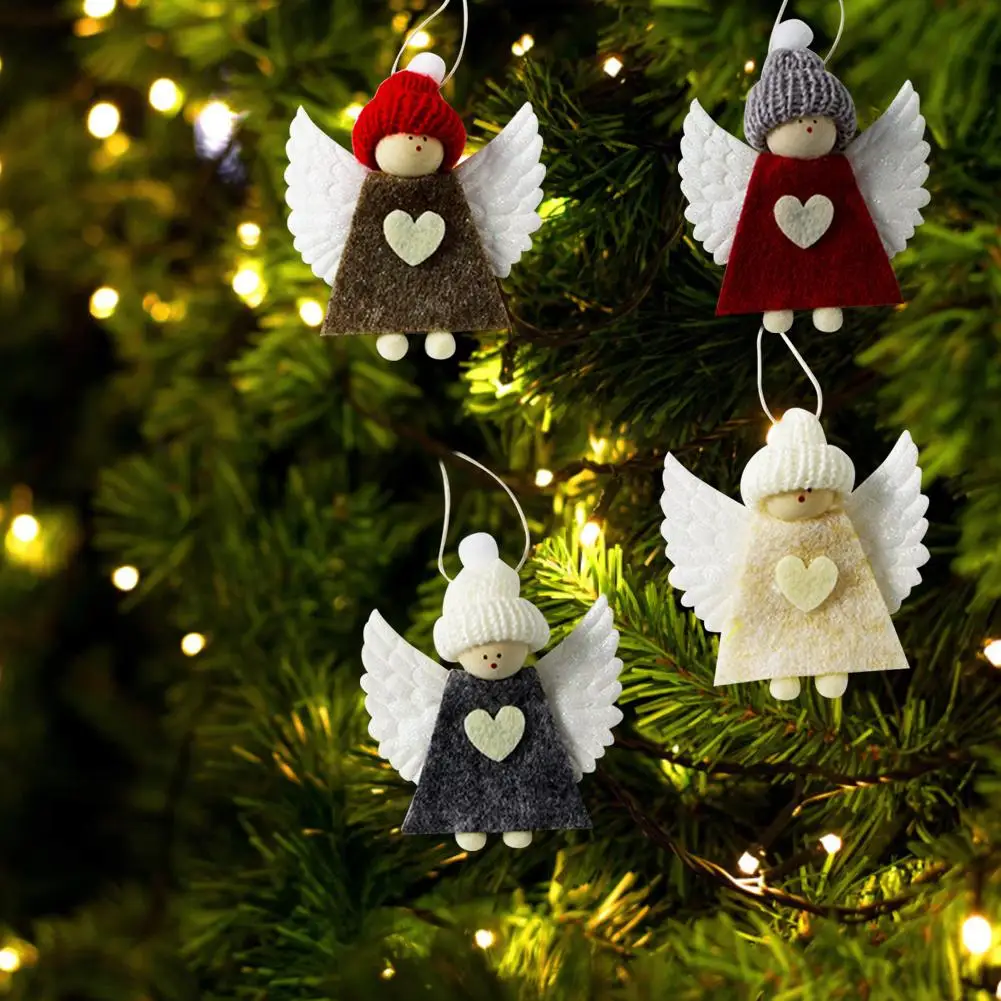 Рождественская елка Ангел Кукла плюшевая игрушка милый ангел кукла плюшевый