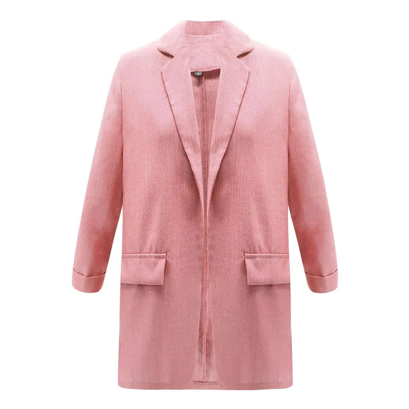 Женский полосатый каждодневный свободный 3/4 рукав женский костюм Открытый