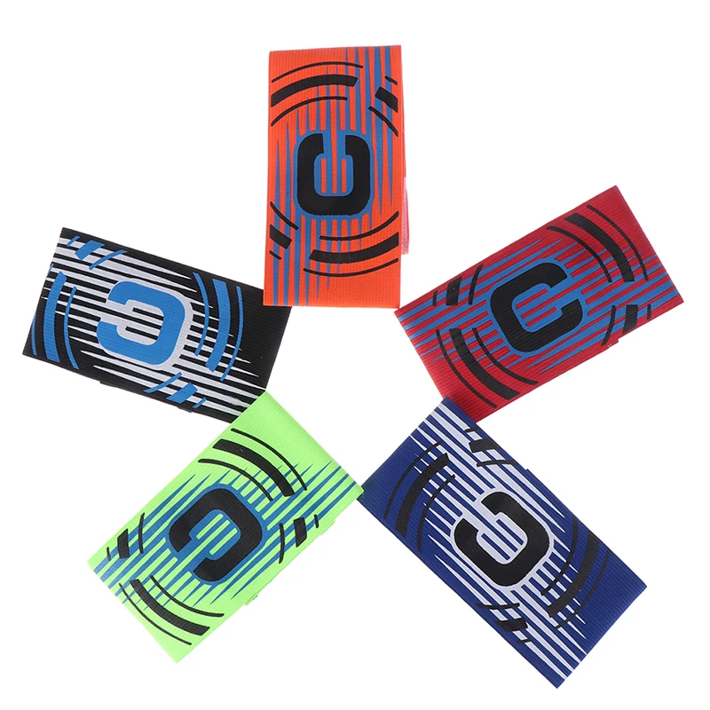 

High Quality 1 Pcs Arm Band Leader Competition Football Captain Armband Soccer Captain Armband Group Armband 5 Colors