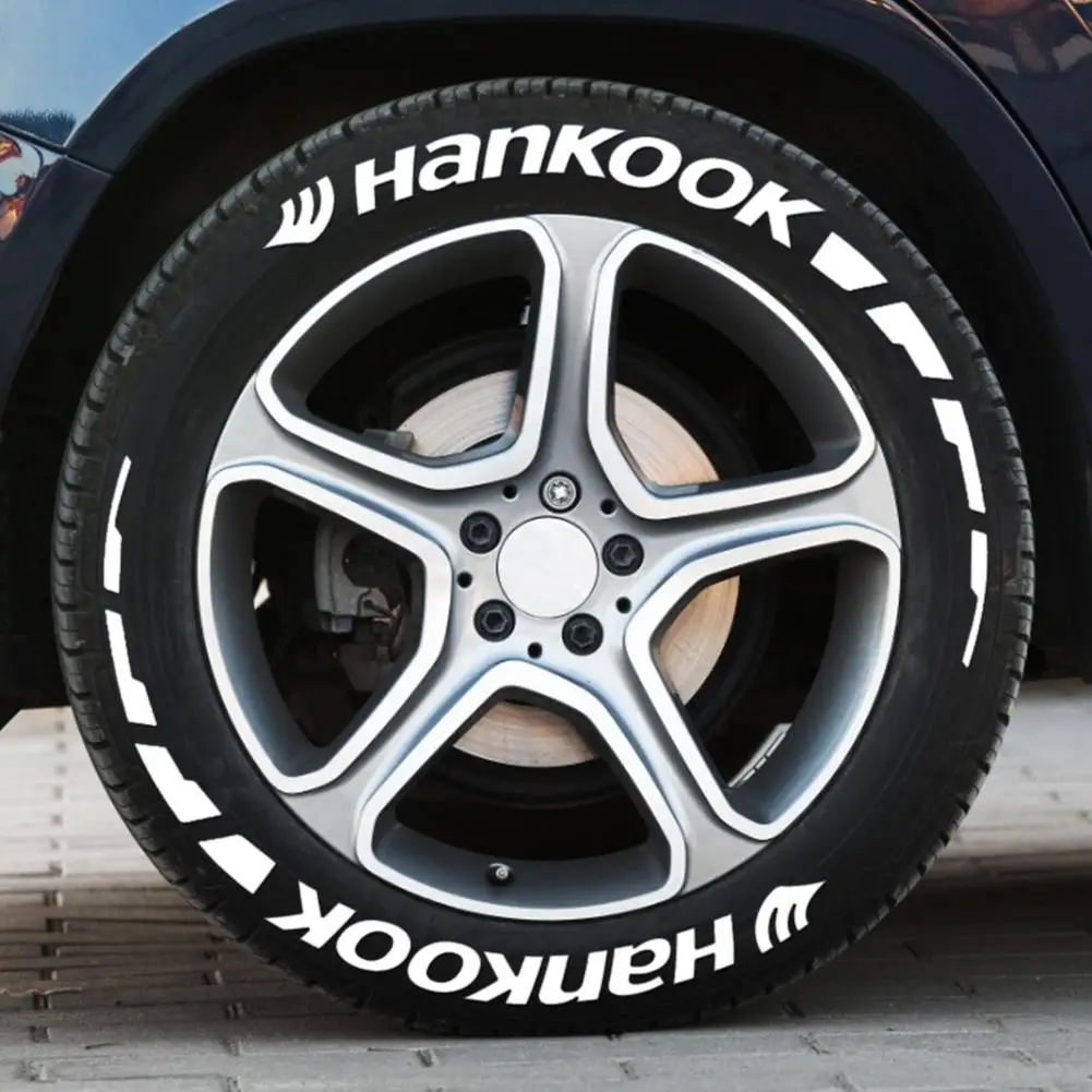 

Автомобильные буквы, наклейка на шину, 3D логотип, автомобильная универсальная наклейка, стильная этикетка для автомобильного мотоцикла