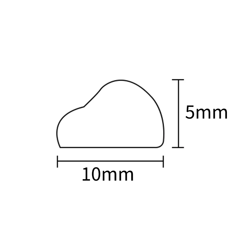 1M 10mm PVC Self-adhesive Skirting Plaster Line Waterproof Soft Wall Sticker For Door Mirror Frame TV Background Ceiling - купить по