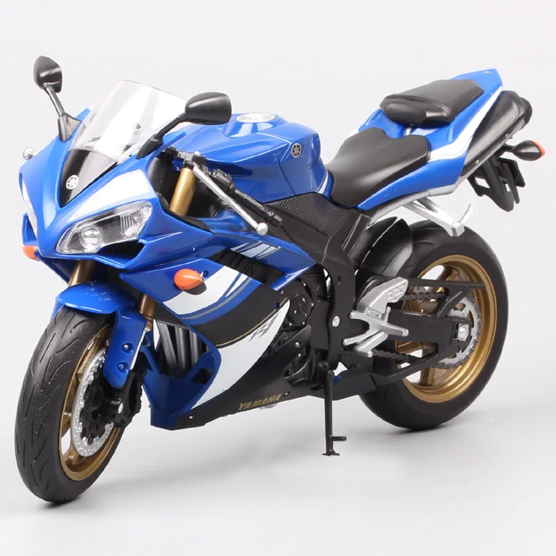 1:10 scale welly Big Yamaha YZF-R1 motorcycle Diecasts & Toy Vehicles racing motorbike model toy gift for collection of children