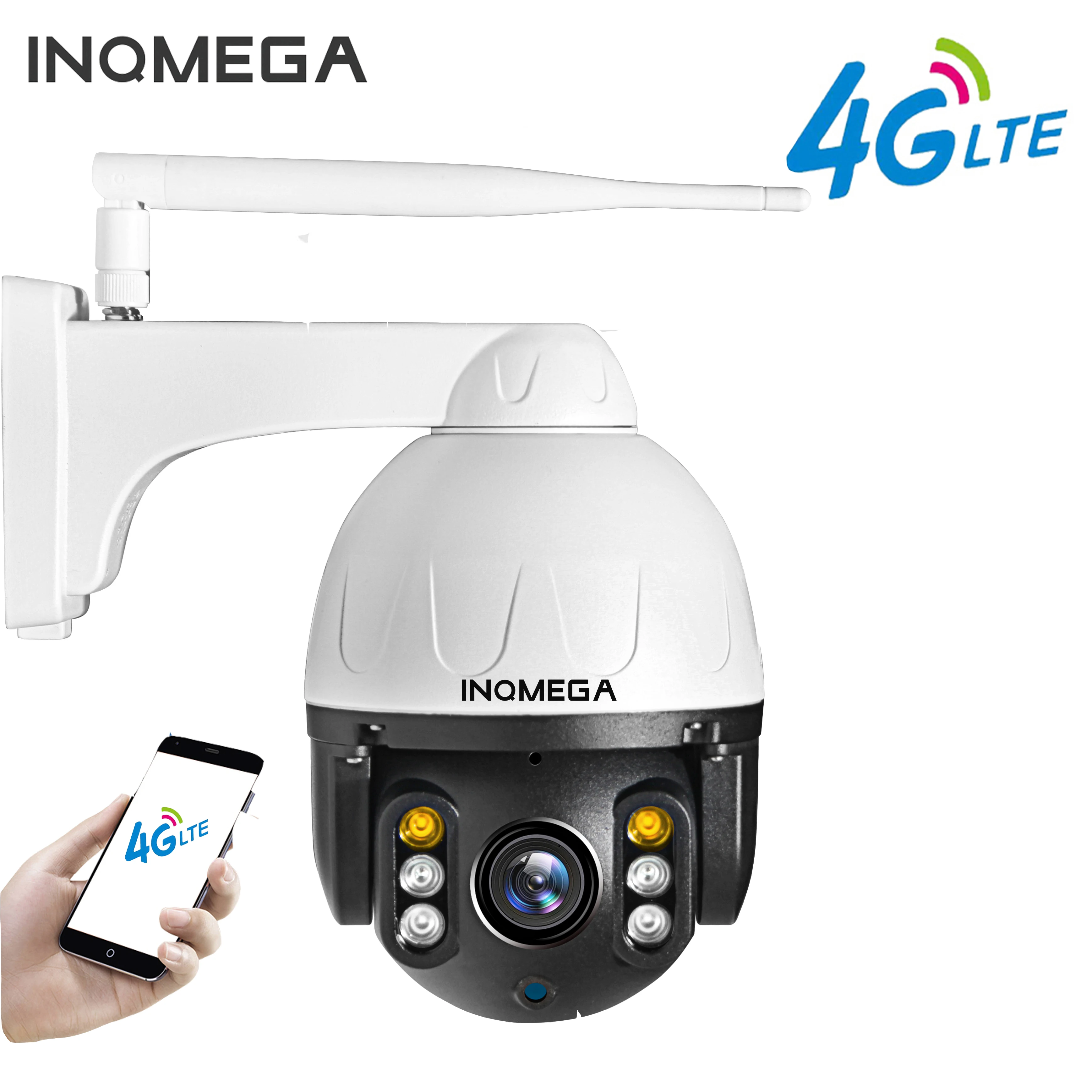 Купольная камера INQMEGA 4G Wi Fi 1080P 2 МП беспроводная GSM SIM карта IP CCTV P2P ИК ночное