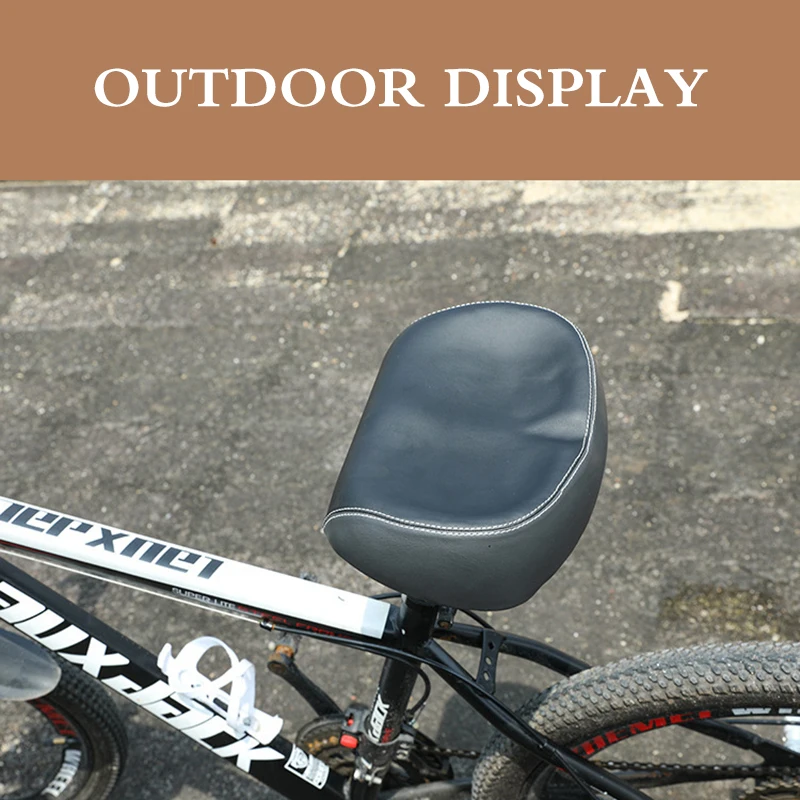 Мягкое утолщенное сиденье для горного велосипеда широкое большое дышащее