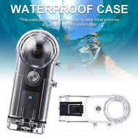 40m waterproof case for ricoh theta vtheta s sc 360 panoramic action camera accessories housing case diving protective shell