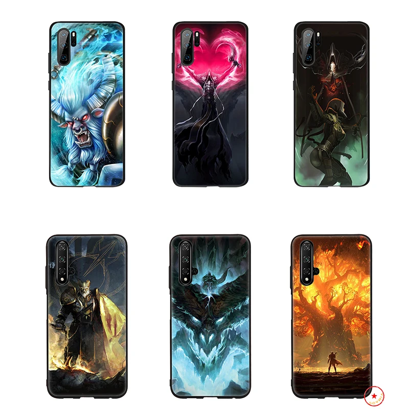 Мягкий силиконовый чехол World Of Warcrafts для huawei Honor 10 9X9 8 8X Lite 7X 7C 7A 6A Note |