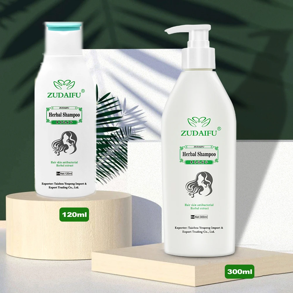 

300ml Zudaifu Therapeutic Shampoo Seborrheic Skin Care Psoriasis Shampoo for Hair Cleansing Scalp Moss Treatment Hair Mask