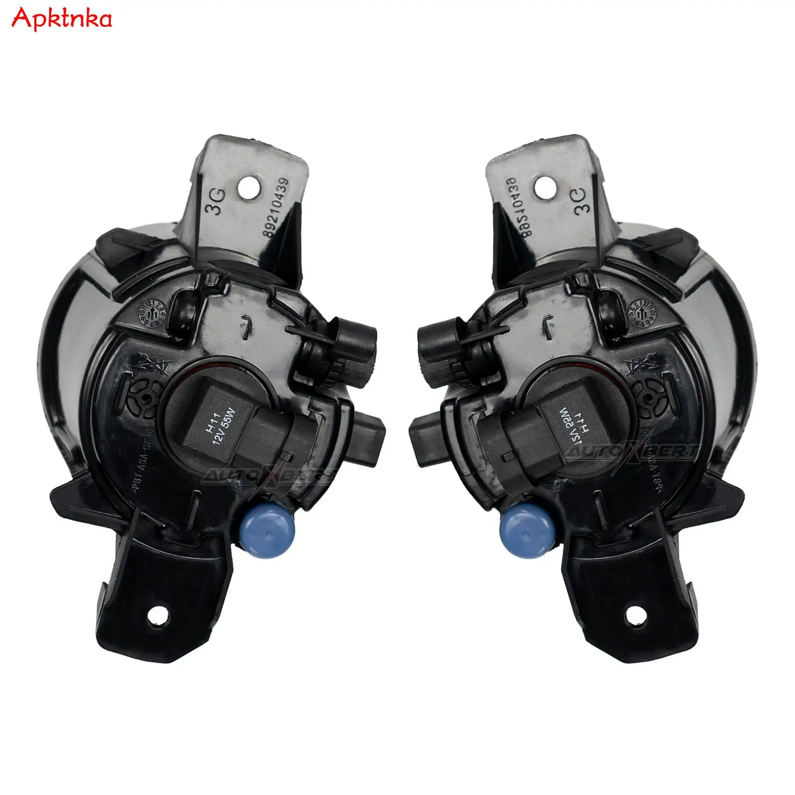 Пара противотуманных фасветильник на передний бампер галогенсветильник фары