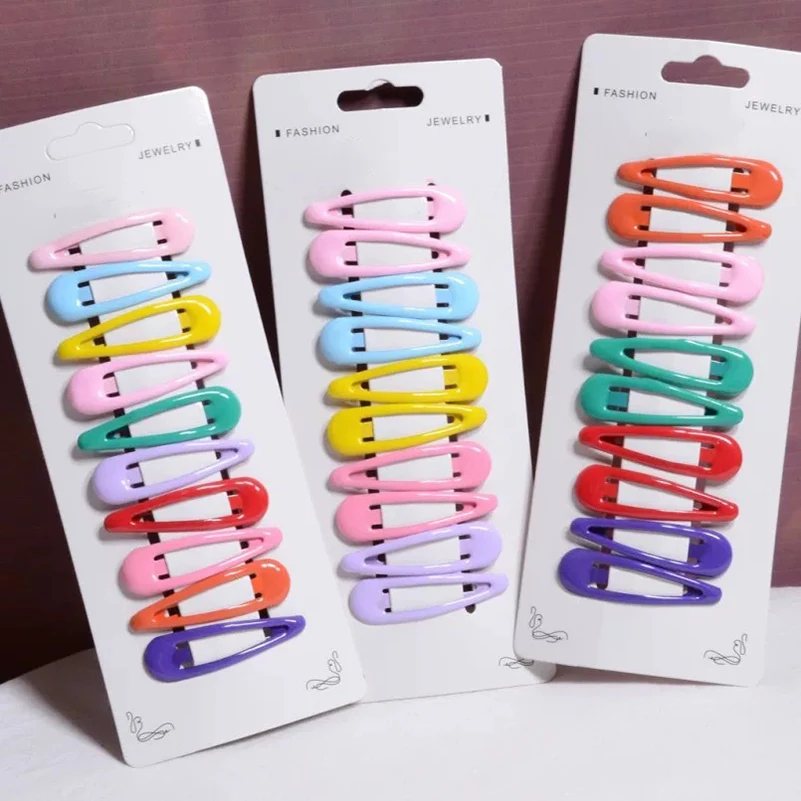10 шт. новые модные заколки для волос женщин высококачественные из сплава девочек