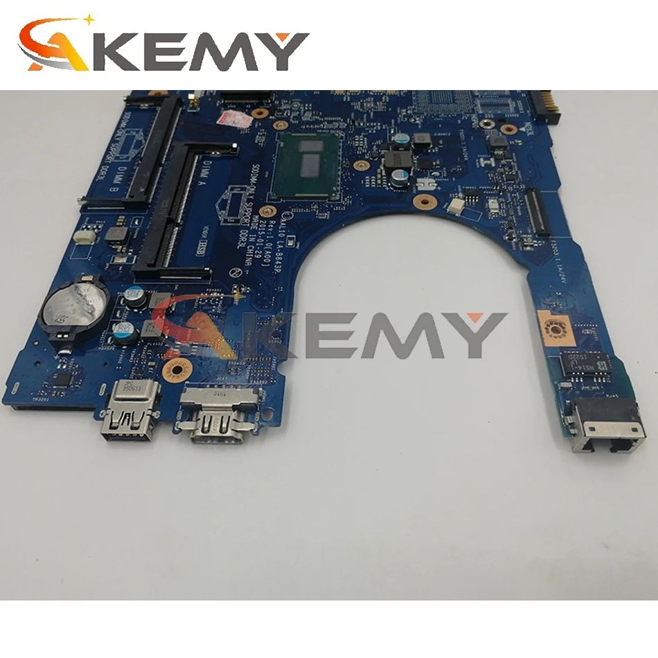 Akemy i3-5-й процессор для материнской платы Dell 5558 5458 5758 диагональ 10 LA-B843P F0FC6