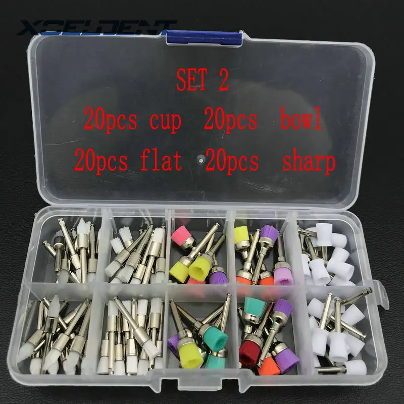 Устройство для полировки зубов набор инструментов зубная Полировочная щетка