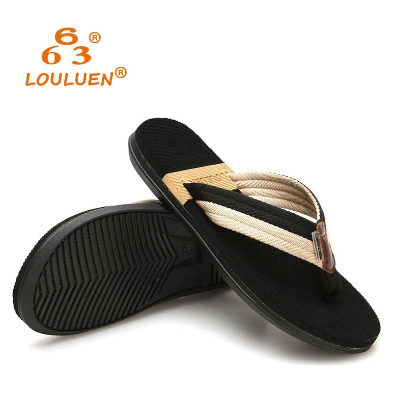 

2021 Men Slippers New Student Couple Flip Flop Beach Shoes Men's Outdoor Leisure Anti Slip Clip Slippers Large Size