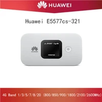 unlocked huawei e5577cs 321 e5577 4g lte cat4 1500mah mobile hotspot wireless wifi router pocket 2pcs antenna e5577s 321