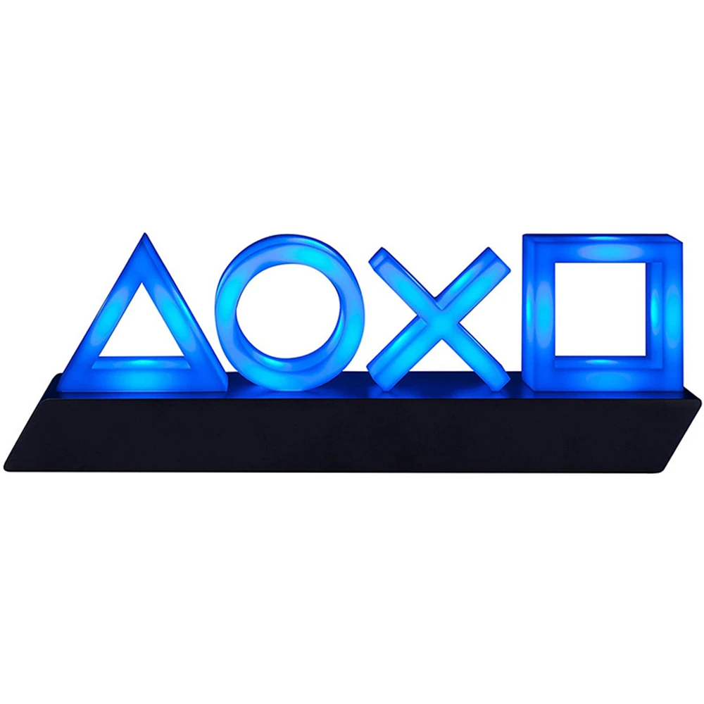 

For PS4 PS5 Playstation Sign Lamp USB/Battery Powered Game Icon Light Music Voice Control for Home Club KTV Bar Party Decorative